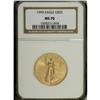 Image 1 : 1993 G$25 Half-Ounce Gold Eagle MS70 NGC. NGC Cens
