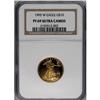 1995-W G$10 Quarter-Ounce Gold Eagle PR69 Deep Cameo
