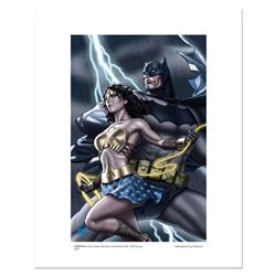 "Batman and Wonder Woman" Numbered Limited Edition Giclee from DC Comics & Stanl