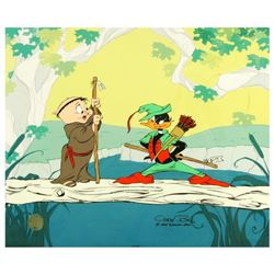 "Buck and a Quarter Staff" by Chuck Jones (1912-2002). Limited Edition Animation