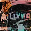 Image 2 : Steve Kaufman (1960-2010), "Hollywood" Hand Embellished Limited Edition Silkscre