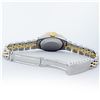 Image 9 : Rolex Ladies 2 Tone Champagne Diamond Lugs & Pyramid Datejust Wriswatch