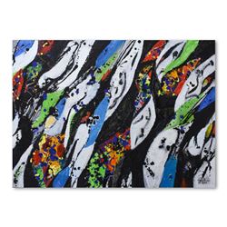 Jenik Cook, Original Acrylic Painting on Gallery Wrapped Canvas (48" x 36"), Han