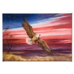 "Red White and Blue" Limited Edition Giclee on Canvas by Martin Katon, Numbered