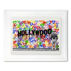 Mr. Brainwash, "Hollywood" Framed Limited Edition Silkscreen, Numbered 59/125 an