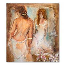 Batia Magal, "Femininity" Hand Signed Limited Edition Serigraph on Paper with Le