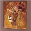 Image 3 : "Lion" Limited Edition Giclee on Canvas by Stephen Fishwick, Numbered and Signed
