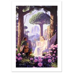 "The Gift Of Galadriel" Limited Edition Giclee on Canvas by Greg Hildebrandt. Nu