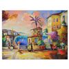 Image 1 : Alex Grinshpun, "Twilight Time In Italy" Original Oil Painting on Canvas, Hand S
