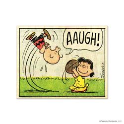 Peanuts,  AAUGH!  Hand Numbered Limited Edition Fine Art Print with Certificate