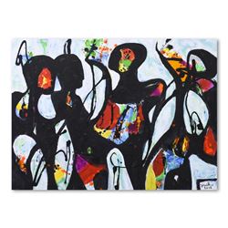 Jenik Cook, Original Acrylic Painting on Gallery Wrapped Canvas (40" x 30"), Han