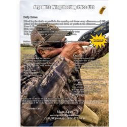 Argentina High Volume Dove