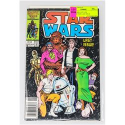 STAR WARS # 107 LOW DISTRIBUTION LAST ISSUE