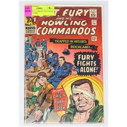 SGT. FURY # 27 ORIGIN "EYE PATCH" 1ST ERIC KOERI