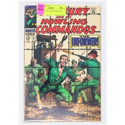 SGT. FURY # 57 CONCENTRATION CAMP