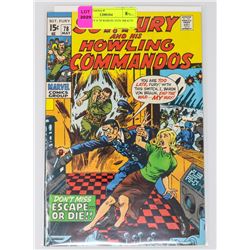 SGT. FURY # 78 BARON VON BRAUN