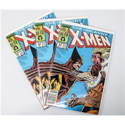 X-MEN # 222 THREE TIMES SAME COMIC