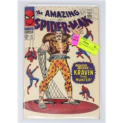 AMS # 47 MJ & PARKER 1ST DATE 5TH KRAVEN