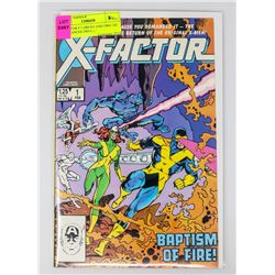 X-FACTOR # 1 ORIGIN AND TWO 1ST APPERANCES 2ND CAB