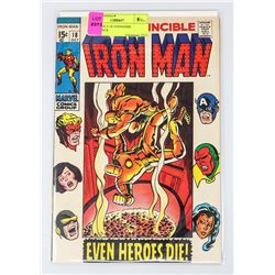 IRON MAN # 18 AVENGERS APPERANCE