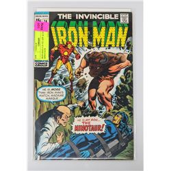 IRON MAN # 24 1ST APPEARANCE & DEATH OF MINOTAUR