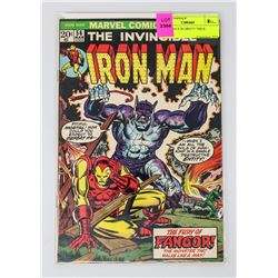 IRON MAN # 56 ORIGIN ISSUE