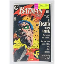 BATMAN # 428 DEATH OF ROBIN JASON TODD