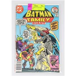 BATMAN FAMILY # 10 1ST NEW BATWOMAN