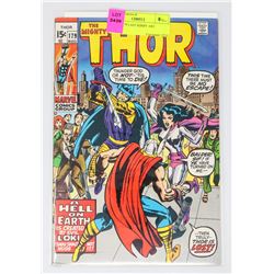 THOR # 179 LAST KIRBY ART