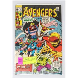 AVENGERS # 88 1ST PSYKLOP