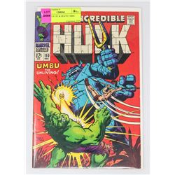 HULK # 110 1ST & DEATH UMBU