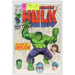 HULK # 116 1ST SUPER HUMANOID