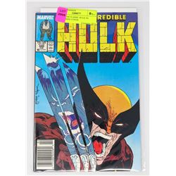 HULK # 340 CLASSIC HULK VS WOLVERINE COVER