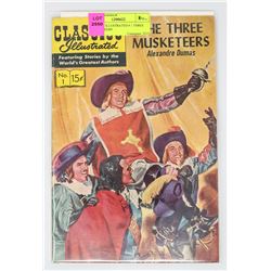 CLASSIC ILLUSTRATED # 1 THREE MUSKETEERS