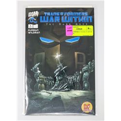 TRANSFORMERS # 1 C.O.A. # 1105 OF 2000 MADE