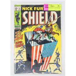 SHEILD NICK FURY # 13 1ST SUPER PATRIOT