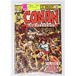 CONAN # 1ST FULL RED SONJA