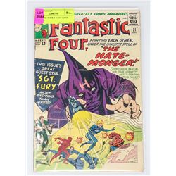 FANTASTIC FOUR # 21 1ST HATE MONGER