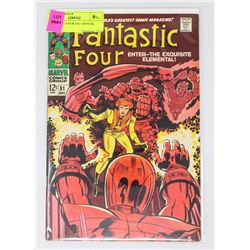 FANTASTIC FOUR # 81 CRYSTAL JOINS