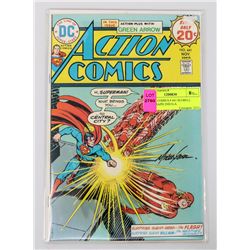 ACTION COMICS # 441 M.GRELL AUTOGRAPH 2ND G.A