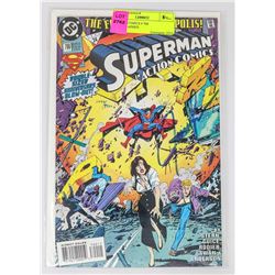 ACTION COMICS # 700 AUTOGRAPHED