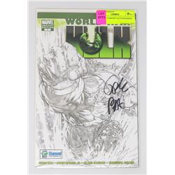 HULK # 1 VARIANT AUTOGRAPHED