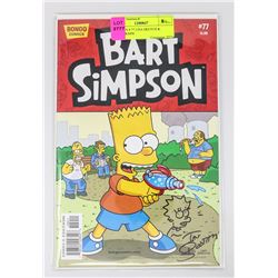 SIMPSON # 77 LISA SKETCH & AUTOGRAPH