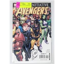 AVENGERS # 1 SLOTT AUTOGRAPH