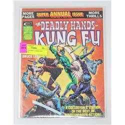 DEADLY HANDS # 15 IRON FIST BRUCE LEE