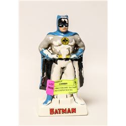 SCARCE 1966 CERAMIC BATMAN PIGGY BANK, NO CHIPS