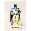 Image 1 : SCARCE 1966 CERAMIC BATMAN PIGGY BANK, NO CHIPS