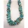 Image 1 : Chunky Nugget Turquoise Necklace