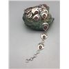 Image 2 : Coral Bear Paw Concho Belt