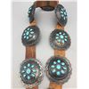 Image 4 : Turquoise Cluster Concho Belt